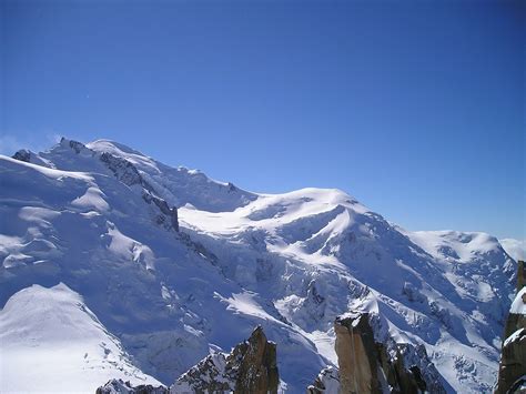 Mont Blancchamonixalpinesnowmountains Free Image From