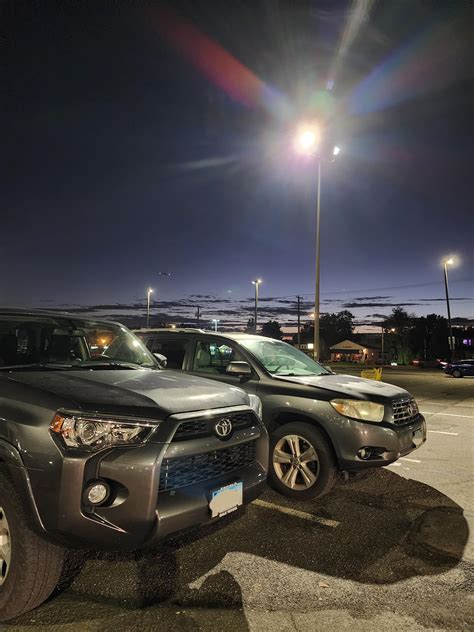 Parking buddy tonight : r/Toyota