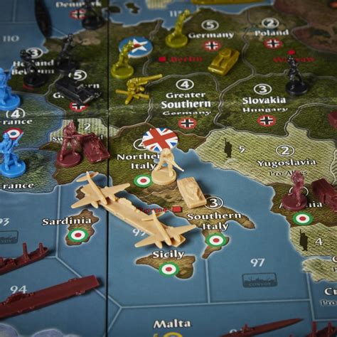 Avalon Hill Axis And Allies Europe 1940 Second Edition Wwii Strategy