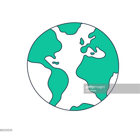 Earth Cartoon Drawing High Res Vector Graphic Getty Images