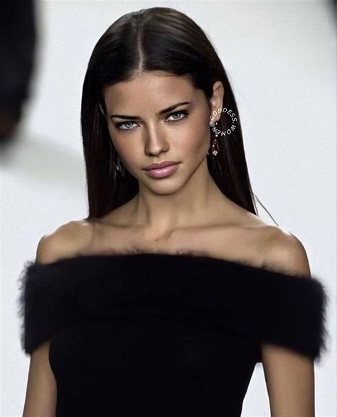 Adriana Lima En Instagram Young Lima 🖤🤍 Adriana Lima Young