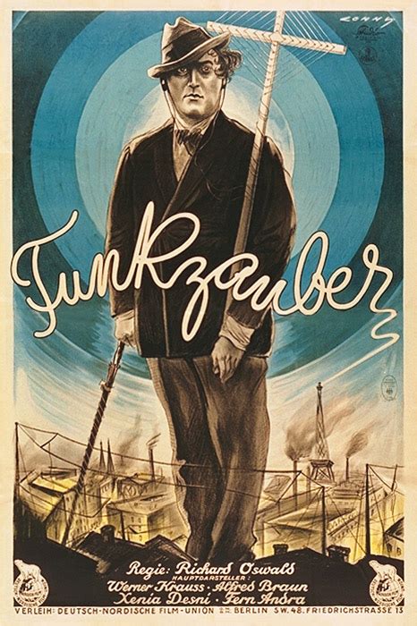 Filmplakat Funkzauber 1927 Plakat 2 Von 2 Filmposter