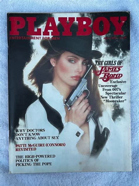 Playboy Magazine July Dorothy Mays Playmate Girls Of James Bond