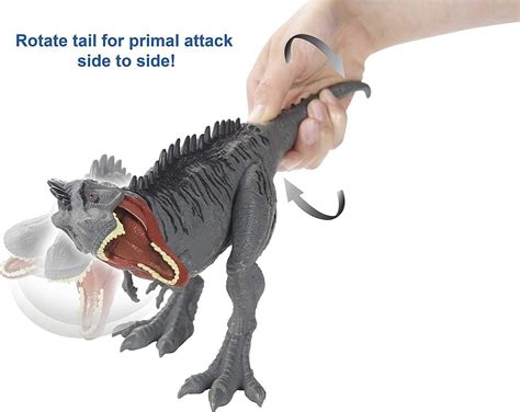 Buy Jurassic World Massive Biters Larger Sized Tarbosaurus Dinosaur Action Figure With Tail