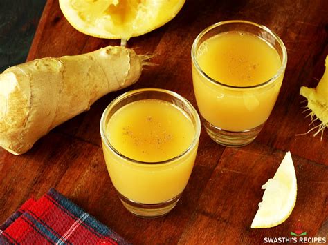 Ginger Shots Recipe Swasthis Recipes