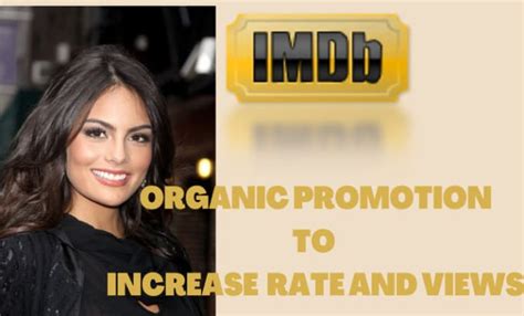 Promote Your Imdb Profile And Improve Starmeter Rank By Ayatulah033
