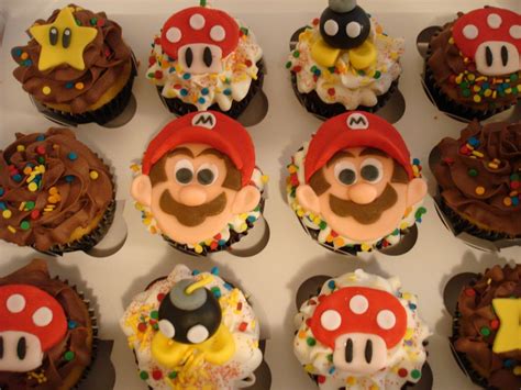 Super mario brothers cupcakes by artsylady on deviantart. Super Mario Bros (With images) | Super mario cupcakes, Cupcake cakes, Crazy cakes