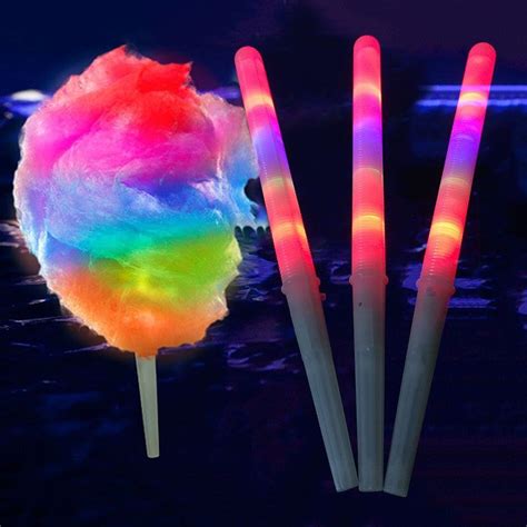 Resultado De Imagen Para Glow Party Ideas Cotton Candy Sticks Cotton