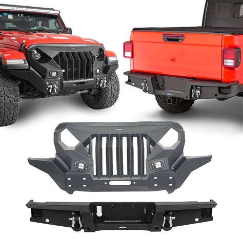 Buy Hooke Road Mad Max Front Bumper With Wings And Rear Bumper Kit For