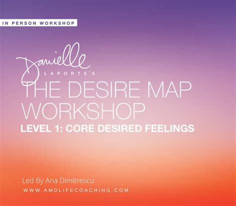 My Desire Map workshops start . . . NOW! | The desire map ...
