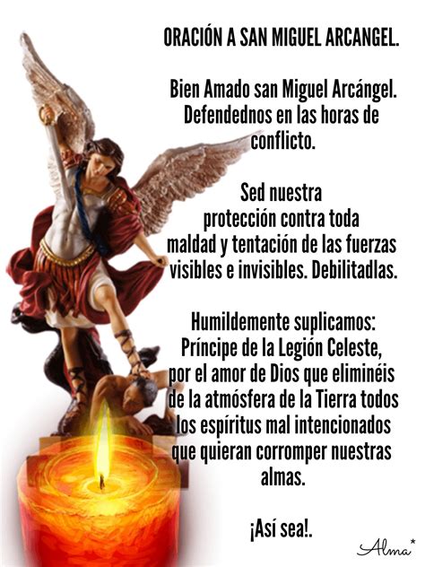 Top 18 Mejores Oracion A San Miguel Arcangel Muy Milagrosa Y Poderosa