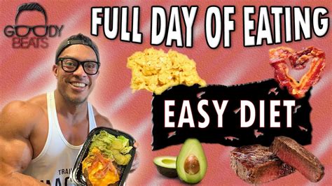 4 Simple Meals To Eat In A Day Easy Low Carb Diet Youtube