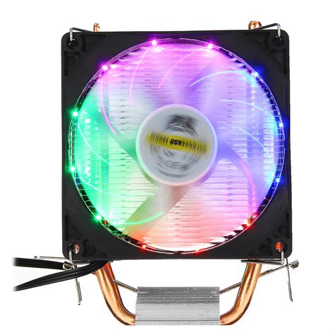 Top cases for your desktop computer. dc 12v 3pin colorful backlight 90mm cpu cooling fan pc ...