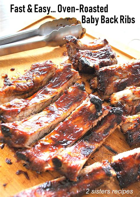 Fast And Easy Oven Roasted Baby Back Ribs Recipe Baked Pork Ribs Rib
