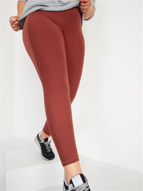 High Waisted Elevate Built In Sculpt Leggings For Women Old Navy