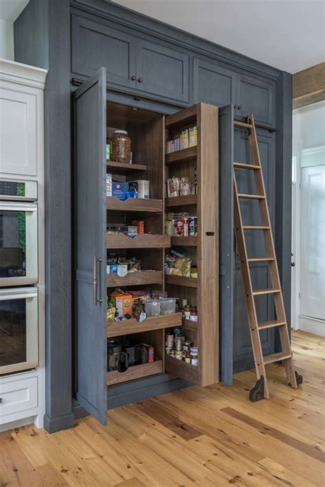 The largest storage cabinet is sauder's double door storage cabinet, coming in at an impressive 71.2 x 35.4 x the other two pantry cabinets on the list, however, have 4 adjustable shelves each. 33 Essential Kitchen Pantry Ideas