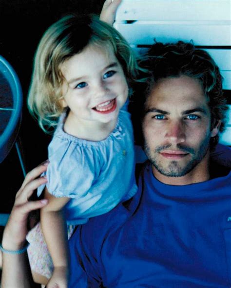 Así Luce La Hija Del Actor Paul Walker A Sus 20 Años