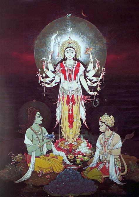 The Divine Invocation Of The War Goddess Katyayani Prayed To For