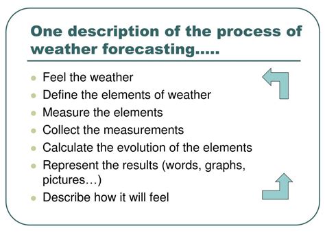 Ppt Weather Forecasting Science And Service Delivery Powerpoint