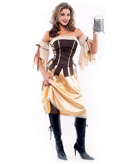 Adult Tavern Wench Costume Pirate Wench Halloween Costumes