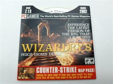 Pc Gamer Demo Pc Video Games 2002 Wizardry 8 Dark Planet Eb Worlds