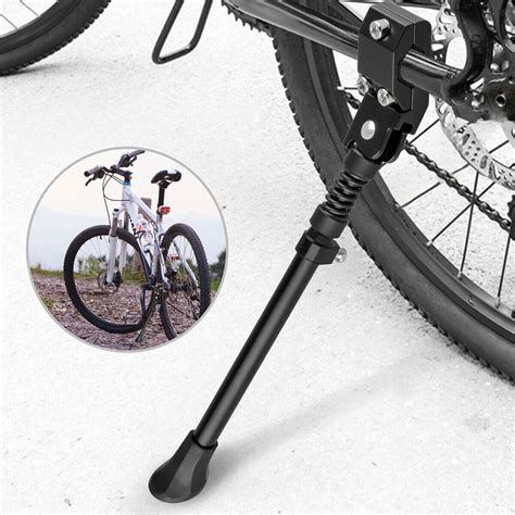 28 Inches Wheels Black 24 Bicycle Kickstand Adjustable Bike Stand