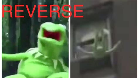 Kermit The Frog Falling Off The Building But Reverse Youtube