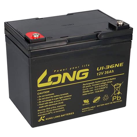 Batterie Agm Long U1 36ne 12v 36ah