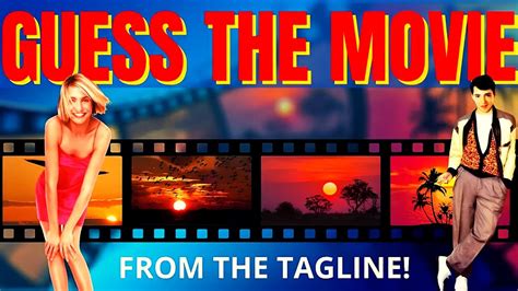 the movie tagline quiz ☘ can you guess the movie youtube