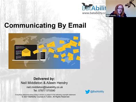 Communicating By Email