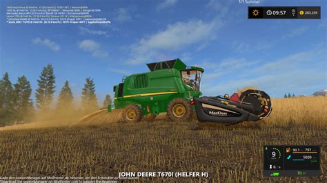 Fs17 Macdon Fd75 V 1 Cutters Mod Für Farming Simulator 17