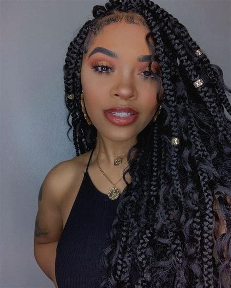 20 Glamours Bohemian Box Braids For This Summer New Natural Hairstyles