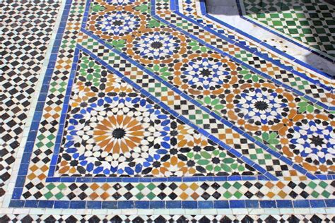 Pattern In Marrakech Zellige Tile Moroccan Patterns Geometrical Pattern