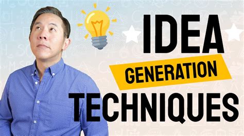 Idea Generation For Entrepreneurs How To Generate Business Ideas