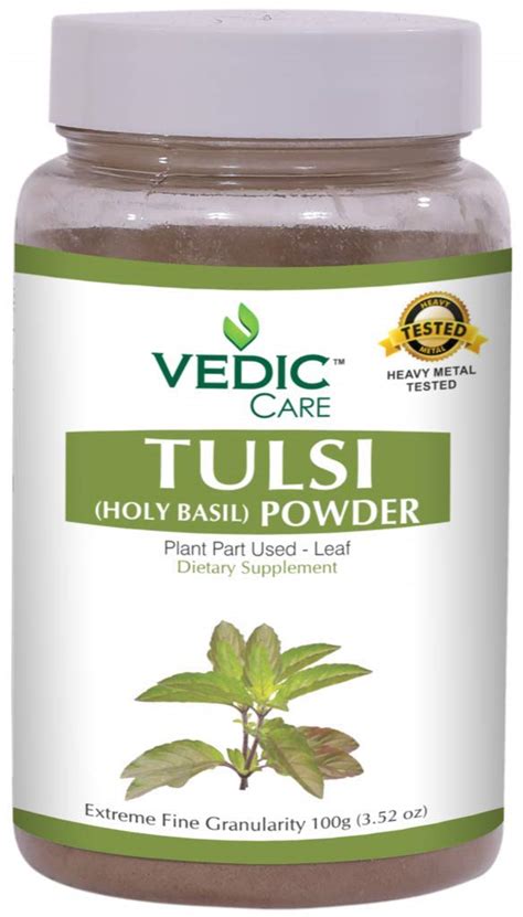 Vedic Care Powder Tulsi Holy Basil 100g Tulsi Holy Basil 100g