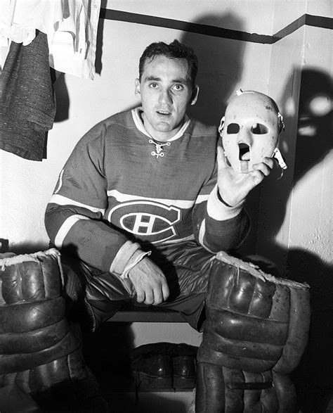 November 1 1959 Jacques Plante Of Montreal Canadiens Becomes The