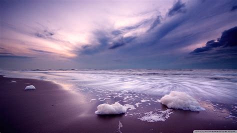 Download Purple Beach Landscape Wallpaper By Kendradavidson Purple