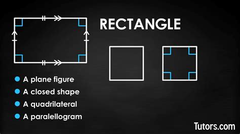 What Is A Rectangle Definition Properties And Video