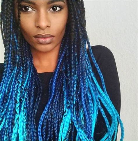 41 Bold And Beautiful Blue Ombre Hair Color Ideas Page 2