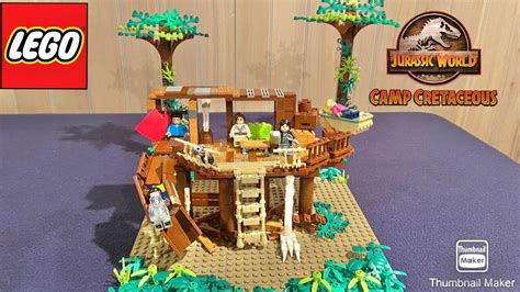 The Campsite Is Rebuilt Lego Camp Cretaceous Season 2 Showcase
