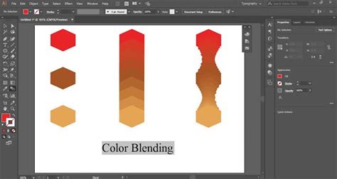 How To Use The Blend Tool In Adobe Illustrator ~ Vividesigning Blend