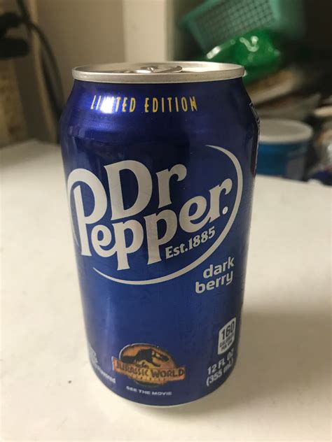Dr Pepper Dark Berry Soda