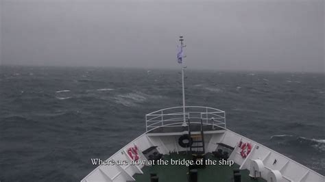 Storm On Drake Passage Mv Ushuaia Youtube