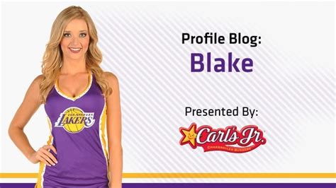 Laker Girl Blog Blake