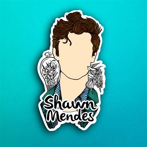 Shawn Mendes Sticker Waterproof