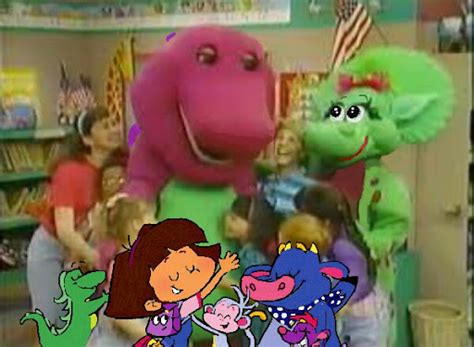 Barney Dora And Friends