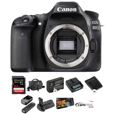 Canon Eos 80d Dslr Camera Deluxe Kit Bandh Photo Video
