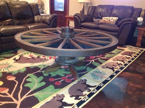 Coffee table with shelf,rustic cocktail table,swivel wheels for mobility,living room walmart usa $ 123.24. Wagon wheel coffee table. This is a real wheel off a wagon ...