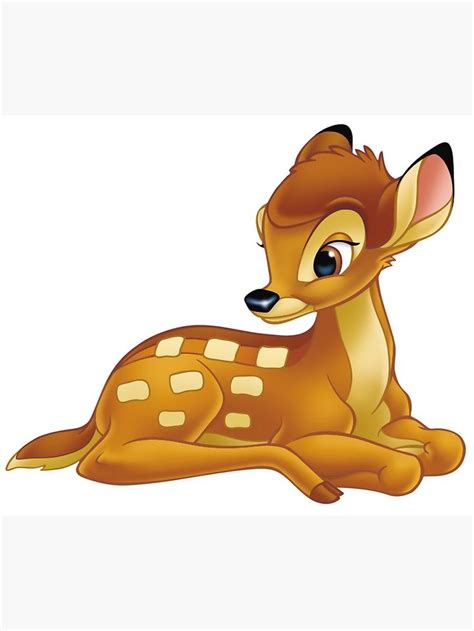 Bambi Sticker By Frankiko Bambi Disney Disney Cartoon Characters Walt Disney Characters