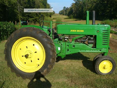 Antique John Deere A Tractor Antique And Vintage Farm Equip Photo Old